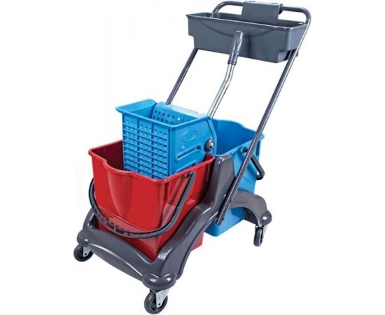 Уборочная двухведерная тележка Uctem-Plas 2х1 CK770 