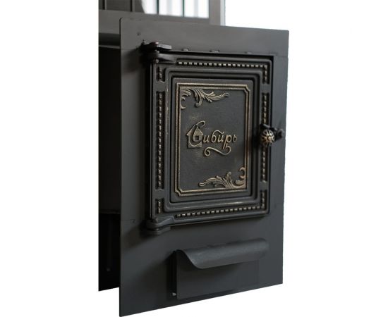 Банная печь НМК чугунная ""Сибирь-20"".Универсальная чугунная дверца, сетка 020221 НМК020221 – изображение 12
