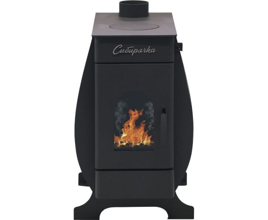 Воздухогрейная печь НМК "Сибирячка" 9 кВт Кожух из нержавеющей стали 030202 НМК030202 – изображение 2