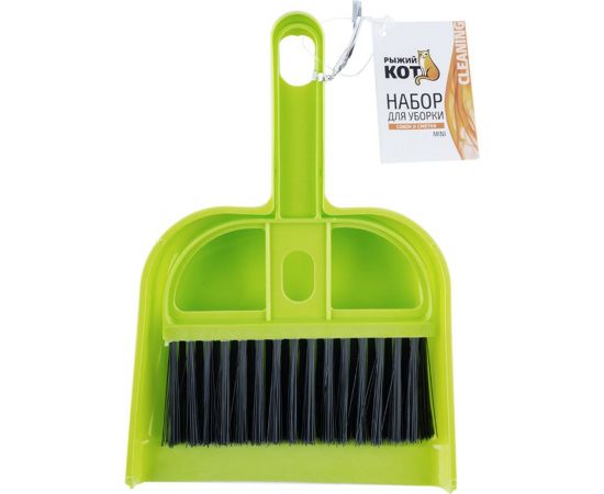 Набор для уборки Рыжий кот mini: сметка, совок 105792 – изображение 2