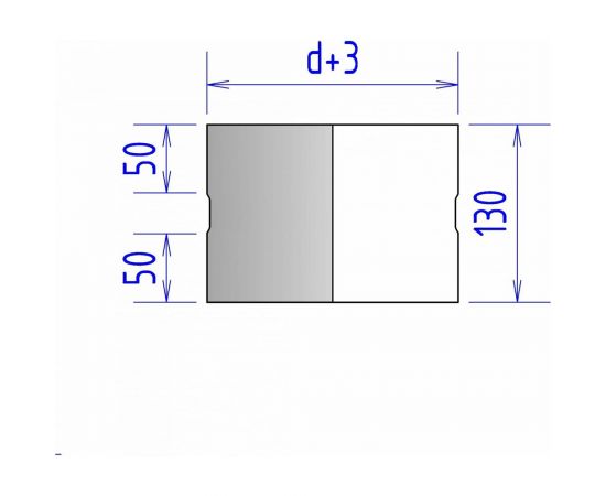 Гильза ФЕНИКС ДЫМОХОДЫ 1Г 150, 304 0.8, мама-мама 000000052 – изображение 2