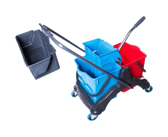Уборочная двухведерная тележка Uctem-Plas 2х1 CK770 – изображение 3