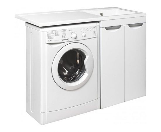 Тумба RUNO Лира 60 под умывальник Гамма 120 лайт белый УТ000003443 – изображение 3