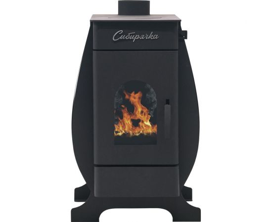 Воздухогрейная печь НМК "Сибирячка" 9 кВт Кожух из нержавеющей стали 030202 НМК030202 – изображение 4