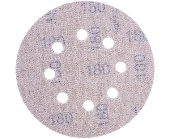 Круг шлифовальный (5 шт; 125 мм; К180) для эксцентриковых шлифмашин KWB 4919-18 – изображение 4