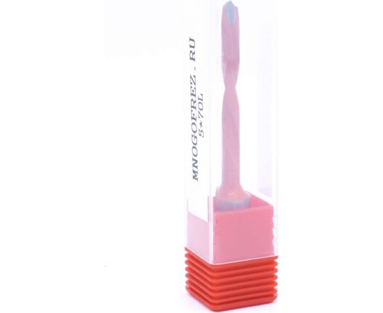 Сверло присадочное монолитное глухое ZY-90206L (5х70 мм; хв-к 10 мм; левое вращение) МНОГОФРЕЗ 6674 – изображение 5