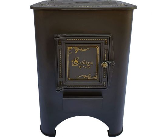 Печь под казан НМК "Сибирь" с чугунной плитой и дверцей 060020 НМК060020 – изображение 5