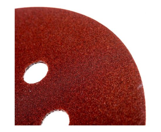 Круг шлифовальный (5 шт; 125 мм; К180) для эксцентриковых шлифмашин KWB 4919-18 – изображение 5