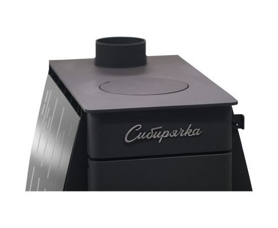 Воздухогрейная печь НМК "Сибирячка" 9 кВт Кожух из нержавеющей стали 030202 НМК030202 – изображение 5