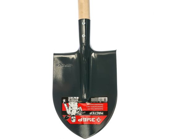 Штыковая лопата МАСТЕР ЛКО, деревянный черенок, ЗУБР 39570 – изображение 5