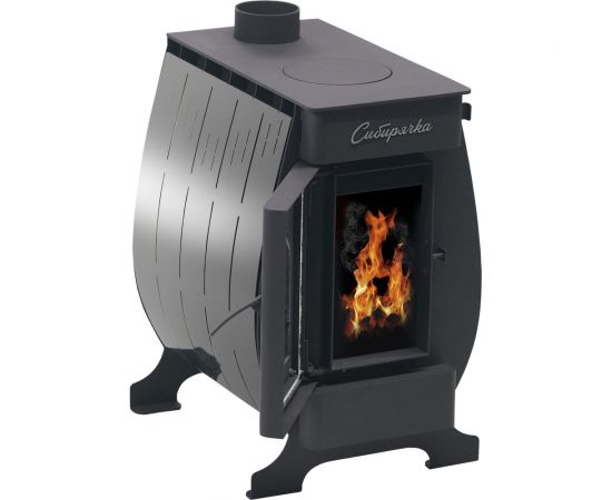 Воздухогрейная печь НМК "Сибирячка" 9 кВт Кожух из нержавеющей стали 030202 НМК030202 – изображение 6