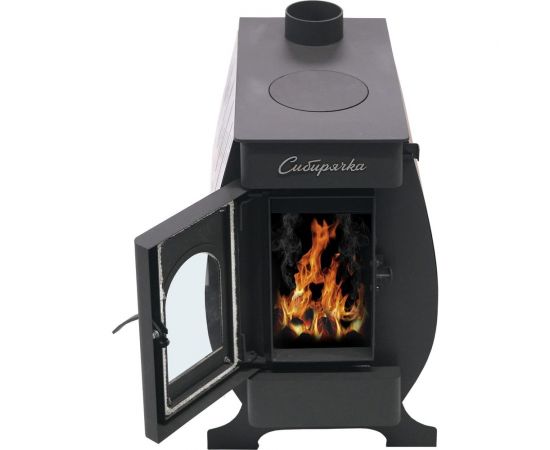 Воздухогрейная печь НМК "Сибирячка" 9 кВт Кожух из нержавеющей стали 030202 НМК030202 – изображение 8