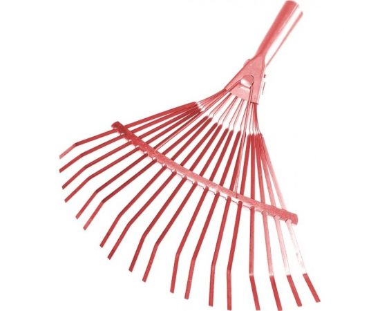 Веерные пластинчатые грабли без черенка Репка 22 зуба, порошковая окраска 46341 