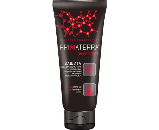 Крем от воздействия ультрафиолетового излучения TM PRIMATERRA UV PROTECT туба 100 мл 1271 