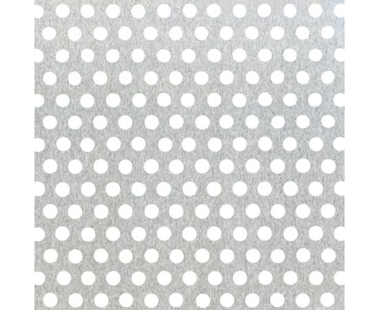 Лист с круглыми отверстиями GAH ALBERTS шл., 120x1000x0,8 мм 464233 