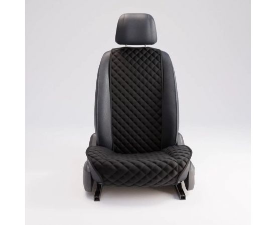 Автомобильная накидка из алькантары DuffCar Черный 33-2471-37 