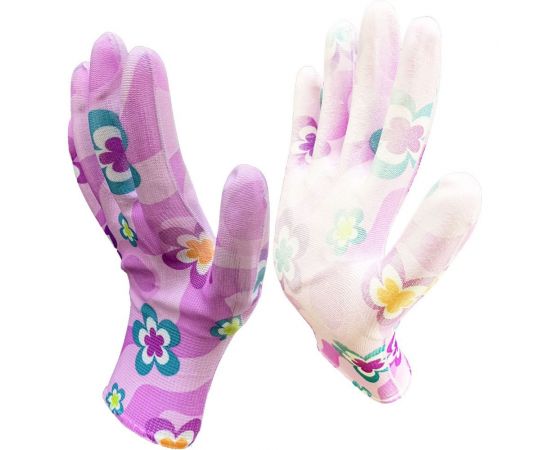 Садовые нейлоновые перчатки Master-Pro ЭДЕМ 3112-NPU-Em 