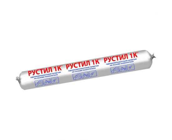 Полиуретановый герметик Рустил 1К 600 мл, светло-бежевый, RAL 1015 61457909 