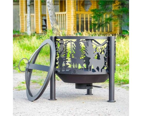 Крышка искрогаситель Fire-House диам. 800 мм KR-IS-800 – изображение 2