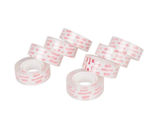 Клейкая лента Berlingo 19 мм, 33 м, кристально-прозрачная CT_1930 – изображение 2