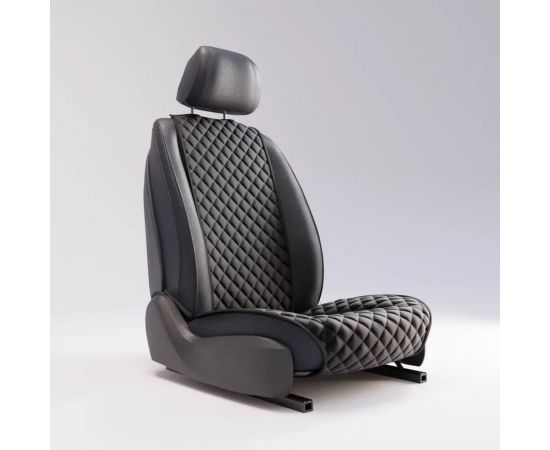 Автомобильная накидка из алькантары DuffCar Черный 33-2471-37 – изображение 3