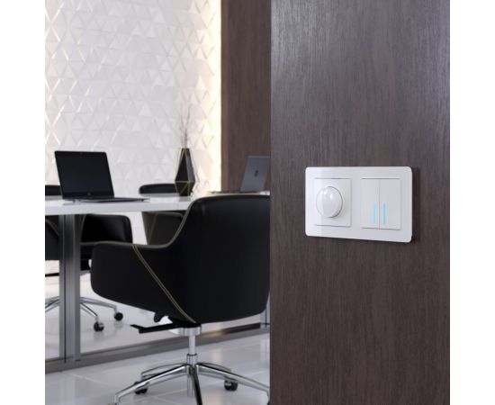 Рамка на 2 поста WERKEL W0022701 Acrylic белый a059314 – изображение 3