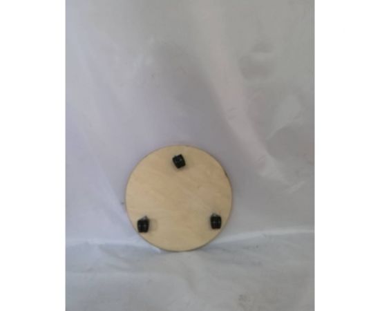 Деревянная напольная подставка для цветов ООО Ярмарка-Тверь на колёсиках ФИ1129 – изображение 3