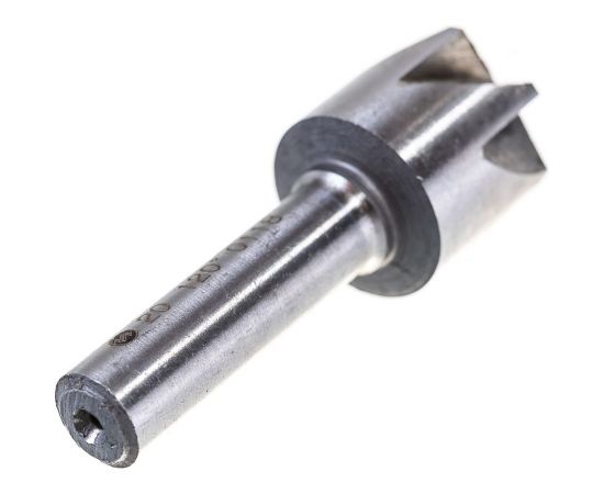 Зенковка коническая (20x24x60 мм, 120 град, хв 10 мм, Р6М5, тип 7) Гост 14953-80 ИНСТУЛС 00001276308 – изображение 3