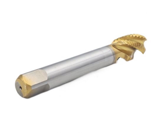 Машинно-ручной метчик для глухих отверстий TORNERI М30x3.5 HSSE 6H DIN376 TiN с винтовой канавкой 039067 – изображение 4