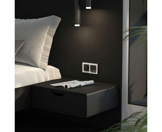 Рамка на 2 поста WERKEL W0022701 Acrylic белый a059314 – изображение 4