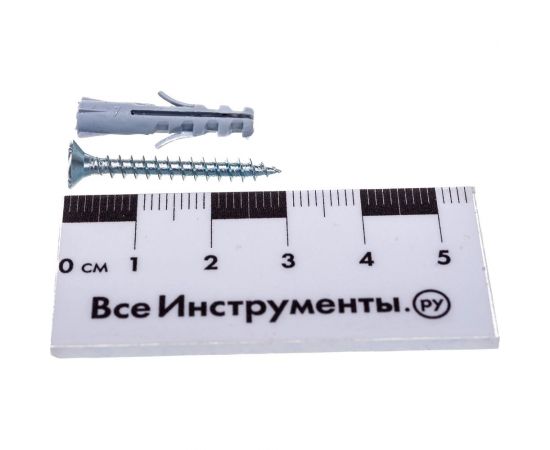 Дюбель-S Стройметиз 5х25 + саморез Шуц 3,5х30, 6 шт европодвес 2930021 – изображение 4