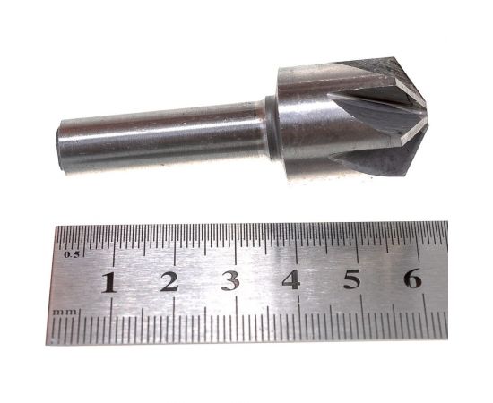 Зенковка коническая (20x24x60 мм, 120 град, хв 10 мм, Р6М5, тип 7) Гост 14953-80 ИНСТУЛС 00001276308 – изображение 4