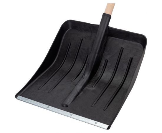 Лопата с оцинкованной планкой, с деревянным черенком, высший сорт d-32 Gigant AVG-11 – изображение 4