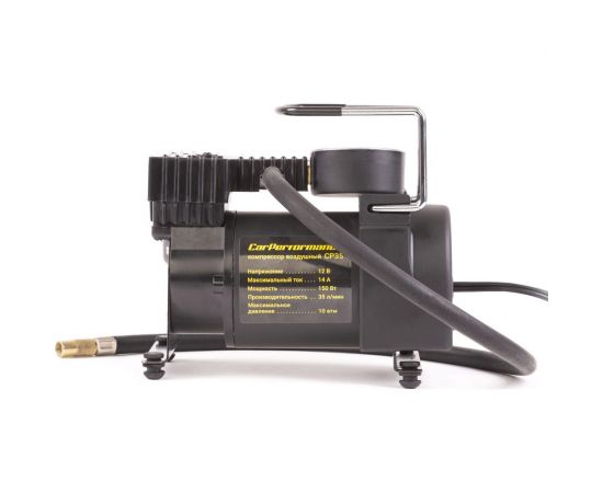 Воздушный компрессор CarPerformance 35 л./мин., 12V/13А, 160W, 7 Атм CP-35 – изображение 5