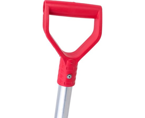 Пластмассовая снеговая лопата с алюминиевой планкой, алюминиевым черенком и V-образной ручкой Gigant AVG-03 – изображение 5
