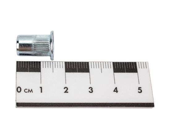 Резьбовые заклепки Дело Техники стальные, с насечкой, М6х15 мм, 50 шт. в пакете 457614 – изображение 6