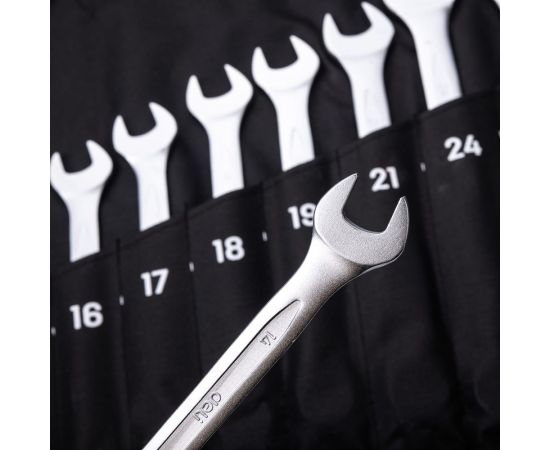 Набор комбинированных гаечных ключей DELI 14 шт. DL130014B 98322 – изображение 10