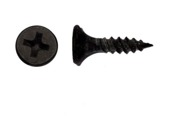 Универсальный саморез КРЕП-КОМП черный, 3,5x16, 150 шт. чм16мф 