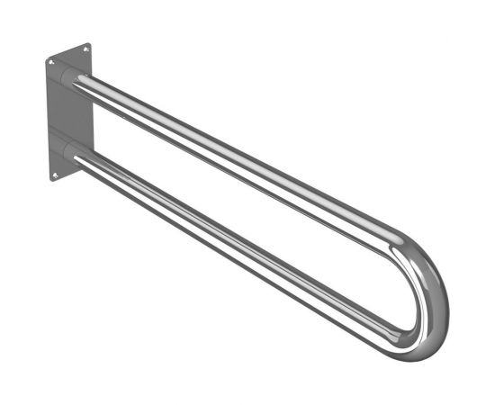 Опорный поручень для санузла PALITRA TECHNOLOGY без откидного механизма, пристенный 86019-N 