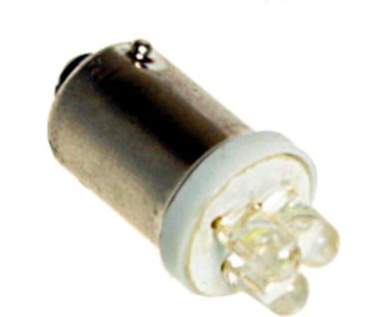 Светодиод Nord-Yada 12 В, T8-03 (3LED), T4W (BA9S), белый, 0.36 Вт, 20 Лм, TM NORD YADA 2 шт. 900287 