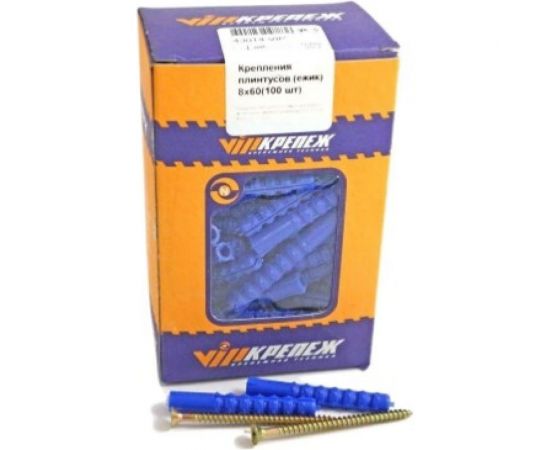 Набор крепления плинтусов VIPкрепеж 100 штук 43014 VIP 