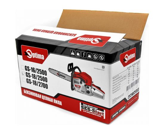 Бензопила OPTIMA GS-18/2500 – изображение 13