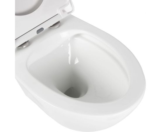 Унитаз подвесной безободковый с сиденьем с микролифтом BOND F05-10 – изображение 15