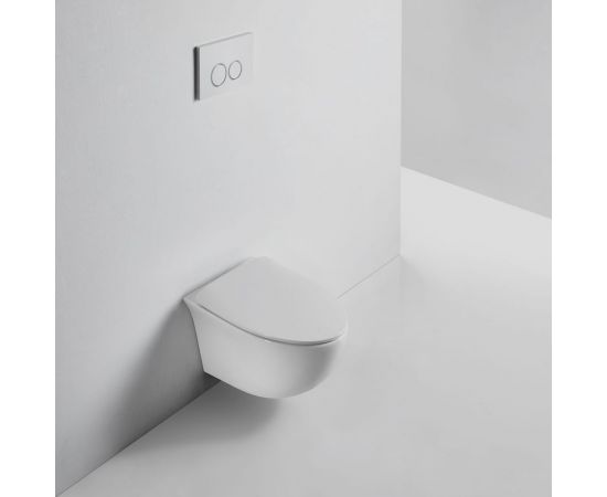 Унитаз подвесной безободковый с сиденьем с микролифтом BOND F05-10 – изображение 19