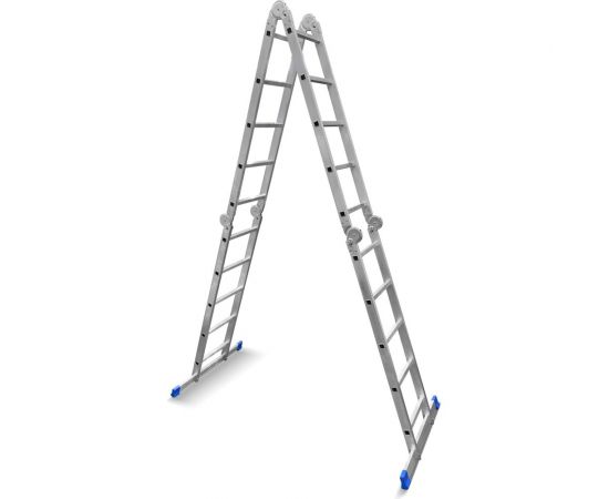 Алюминиевая лестница-трансформер LadderBel 4 секции по 5 ступеней LT455 – изображение 2