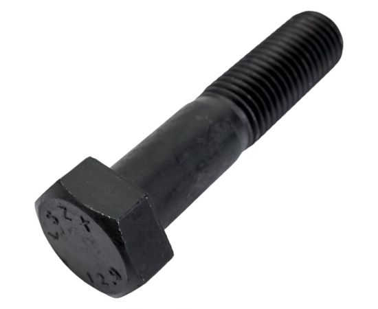 Болт Море-Метизов DIN 931 класс прочности 12.9, оксид, M20x90 мм, 5 шт. BOLT93120905M – изображение 2