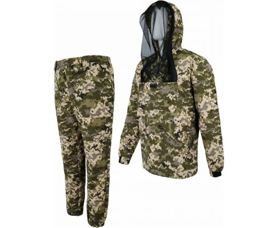 Антимоскитный костюм с ловушками Элементаль, Рип-стоп, камуфляж р 52-54, рост 182-188 К-402/1-52/54-188 – изображение 2