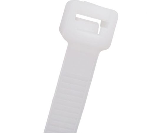 Стяжка MGF нейлоновая, 9х400, белая, 100 шт. 1-202-9-1-90-400 – изображение 2