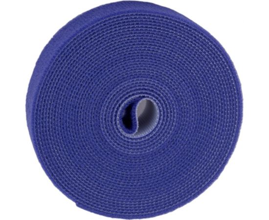 Лента (липучка) в рулоне Cabeus ширина 25 мм, длина 5 м, синяя ROL-5x25-BL – изображение 2