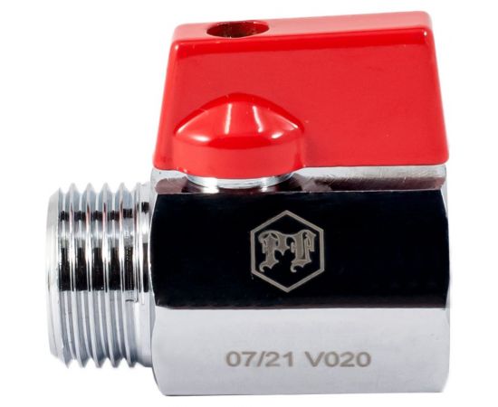 Шаровой кран PROFACTOR PF CHROME MINI для бытовой техники в/н 1/2 PF BMV 352 – изображение 2
